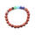 Charmes jaspe rouge 8MM Chakra 7 pierres précieuses Bracelet Gourmette chaîne de guérison